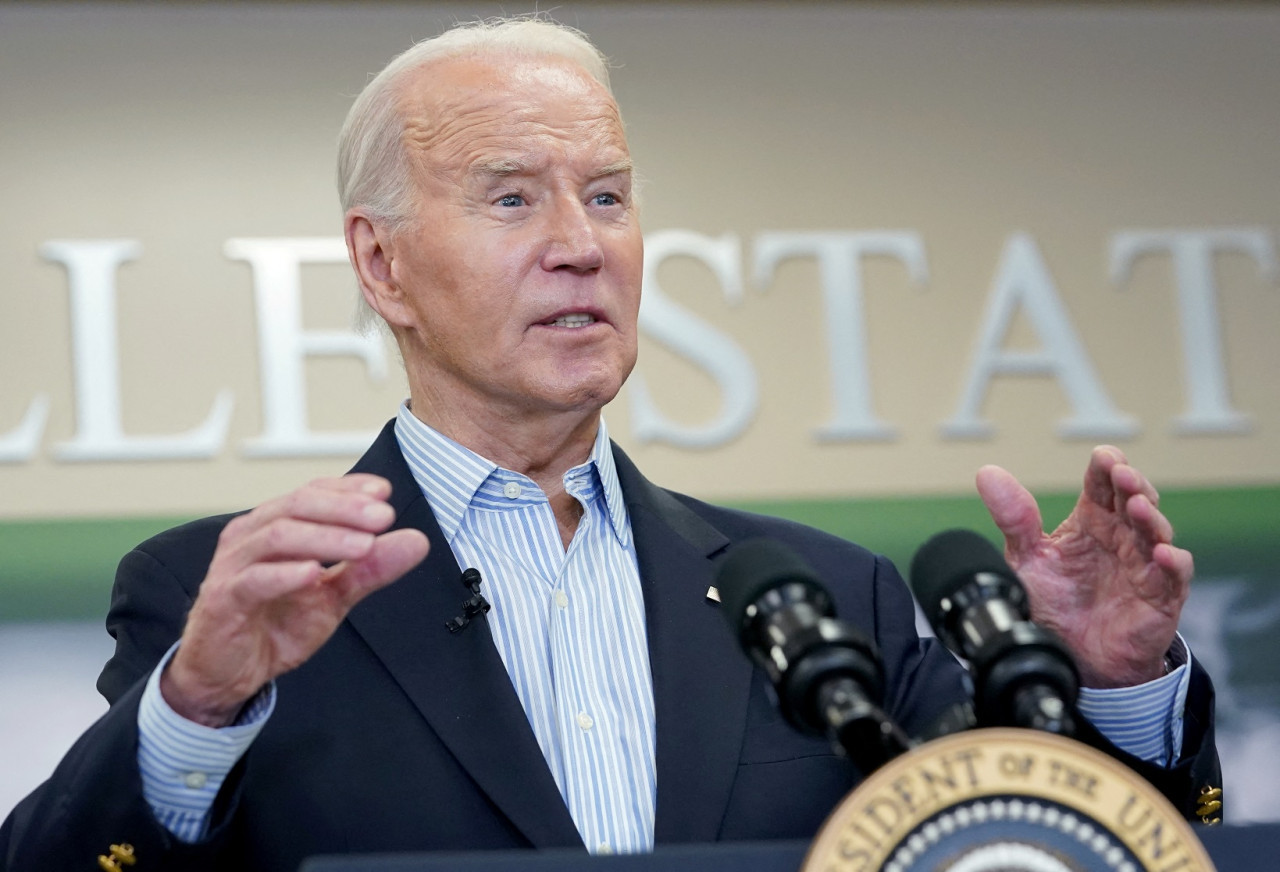 Joe Biden, presidente de Estados Unidos. Foto: Reuters