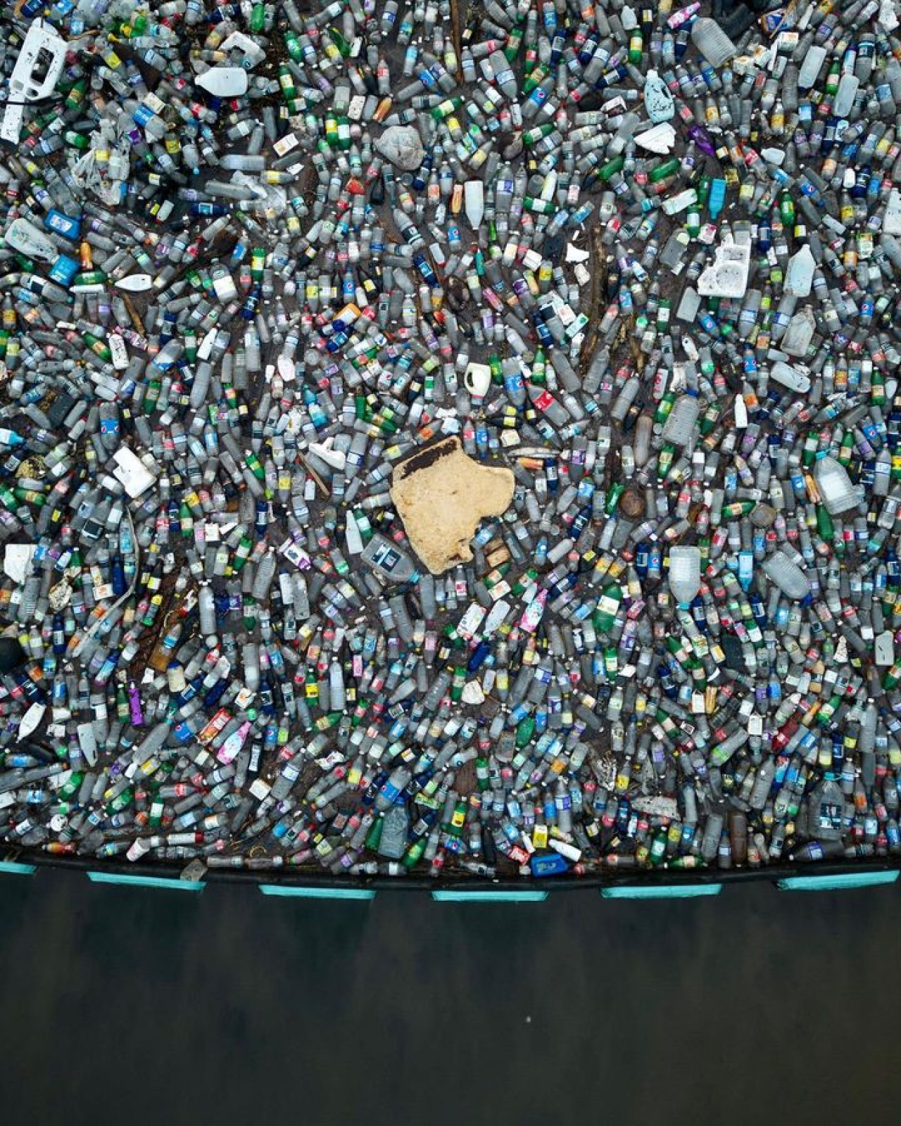 Lograron sacar gran cantidad de plástico del Océano. Foto: Instagram/theoceancleanup