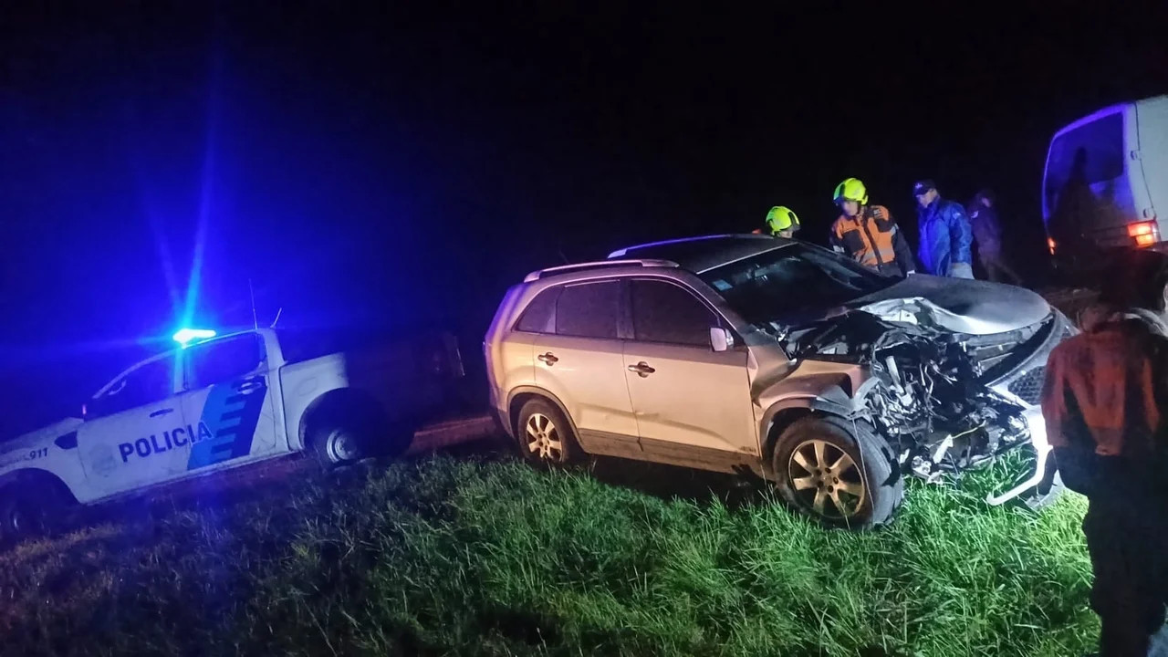 Accidente de Roly Serrano. Foto: NA.