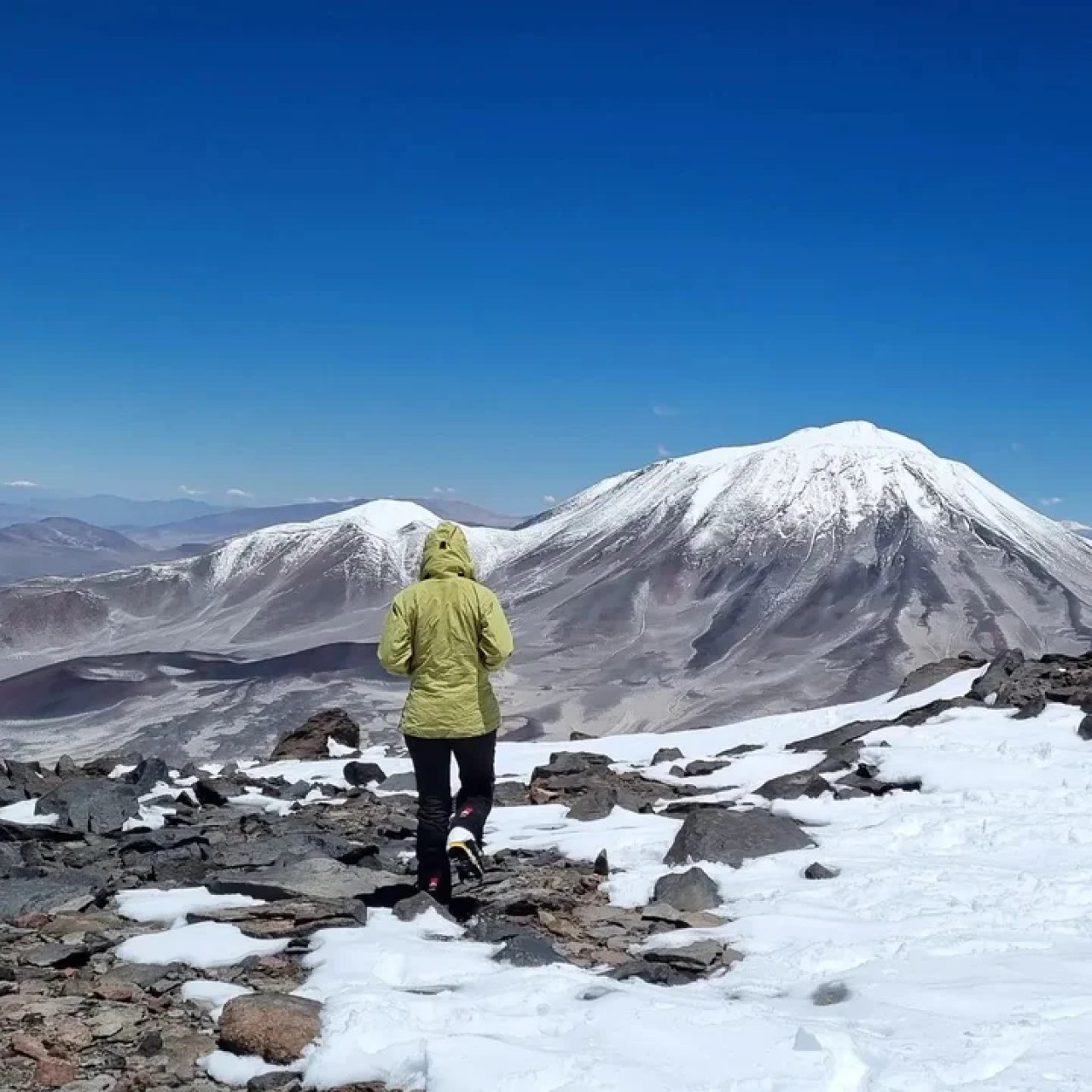 Volcán San Francisco, Catamarca. Foto NA.