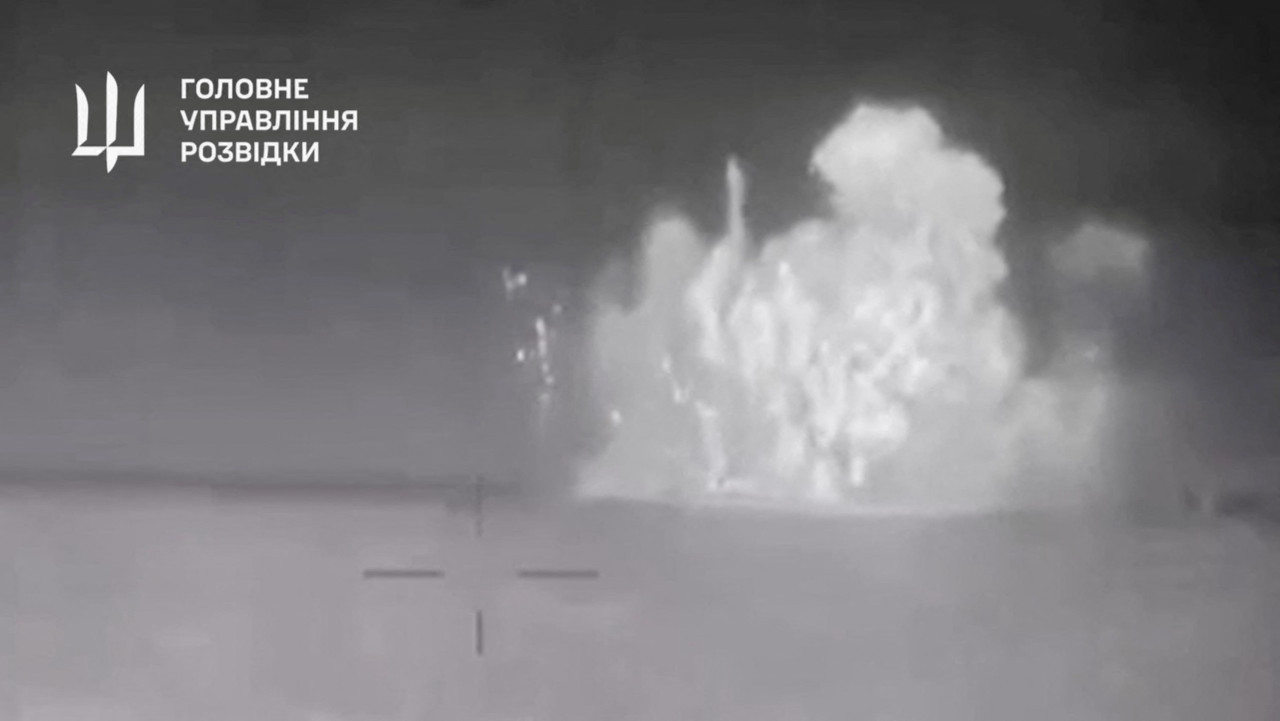 Ucrania destruyó un navío de guerra ruso. Foto: Reuters.