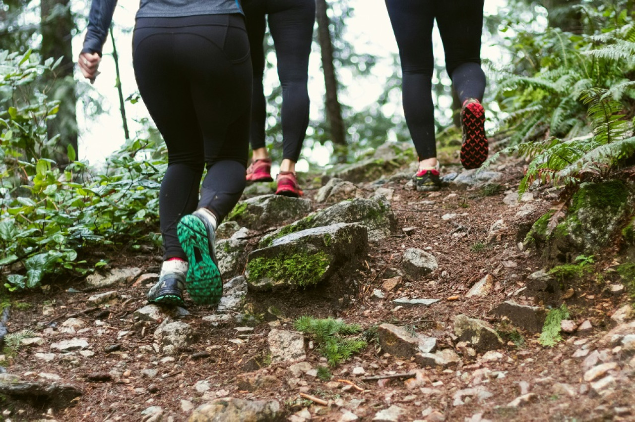 Actividad física, caminata. Foto: Unsplash.