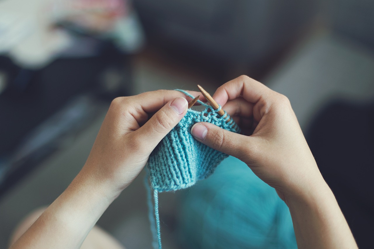 Tejer, lana, hacer crochet. Foto Pixabay.