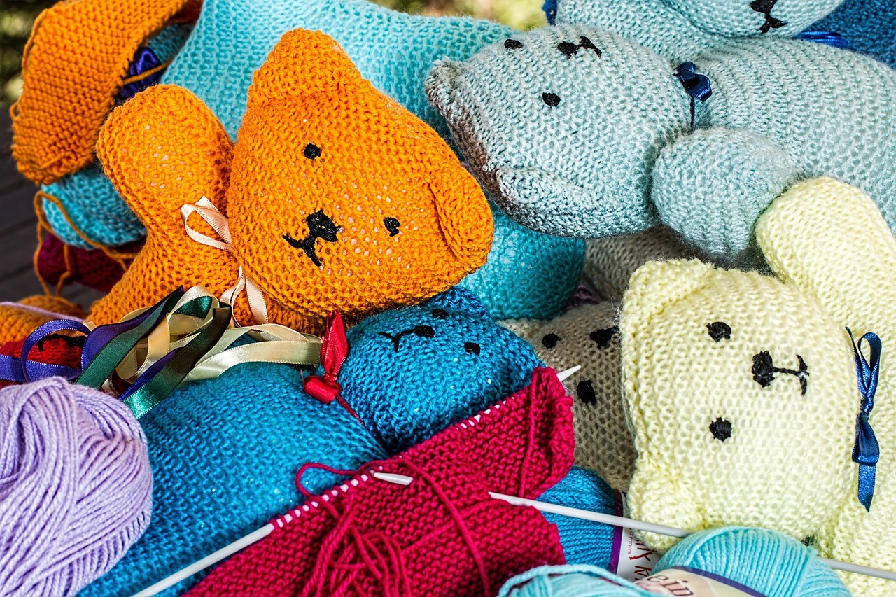 Tejer, lana, hacer crochet. Foto Pixabay.