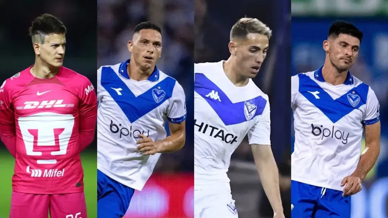 Los jugadores de Vélez fueron apartados del plantel. Foto: NA.