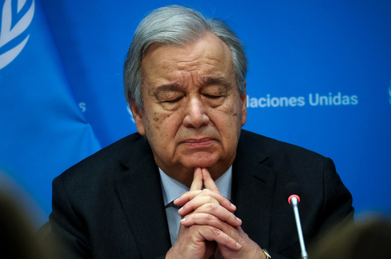 António Guterres, secretario general de la ONU. Foto: Reuters