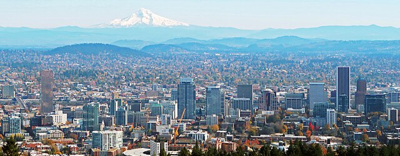 Portland fue elegida en el puesto 12 de las ciudades más felices del mundo. Foto: Wikipedia