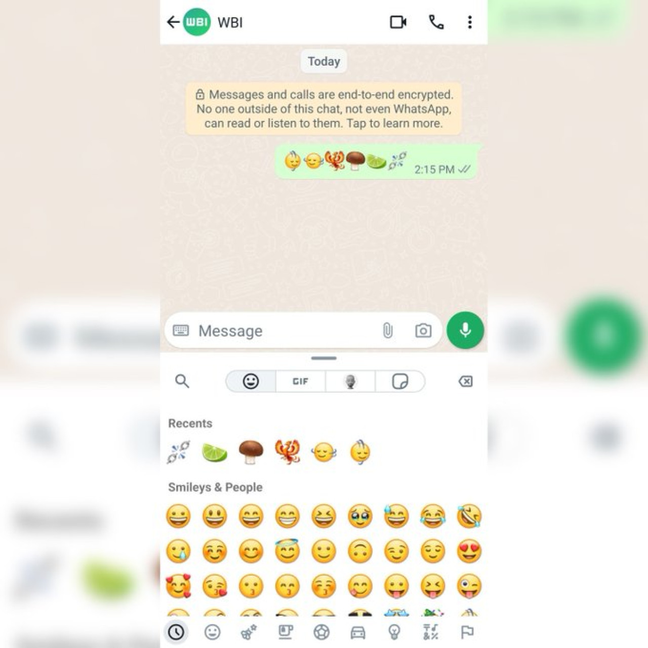 Nuevos emojis de WhatsApp. Foto: X/WABetaInfo.