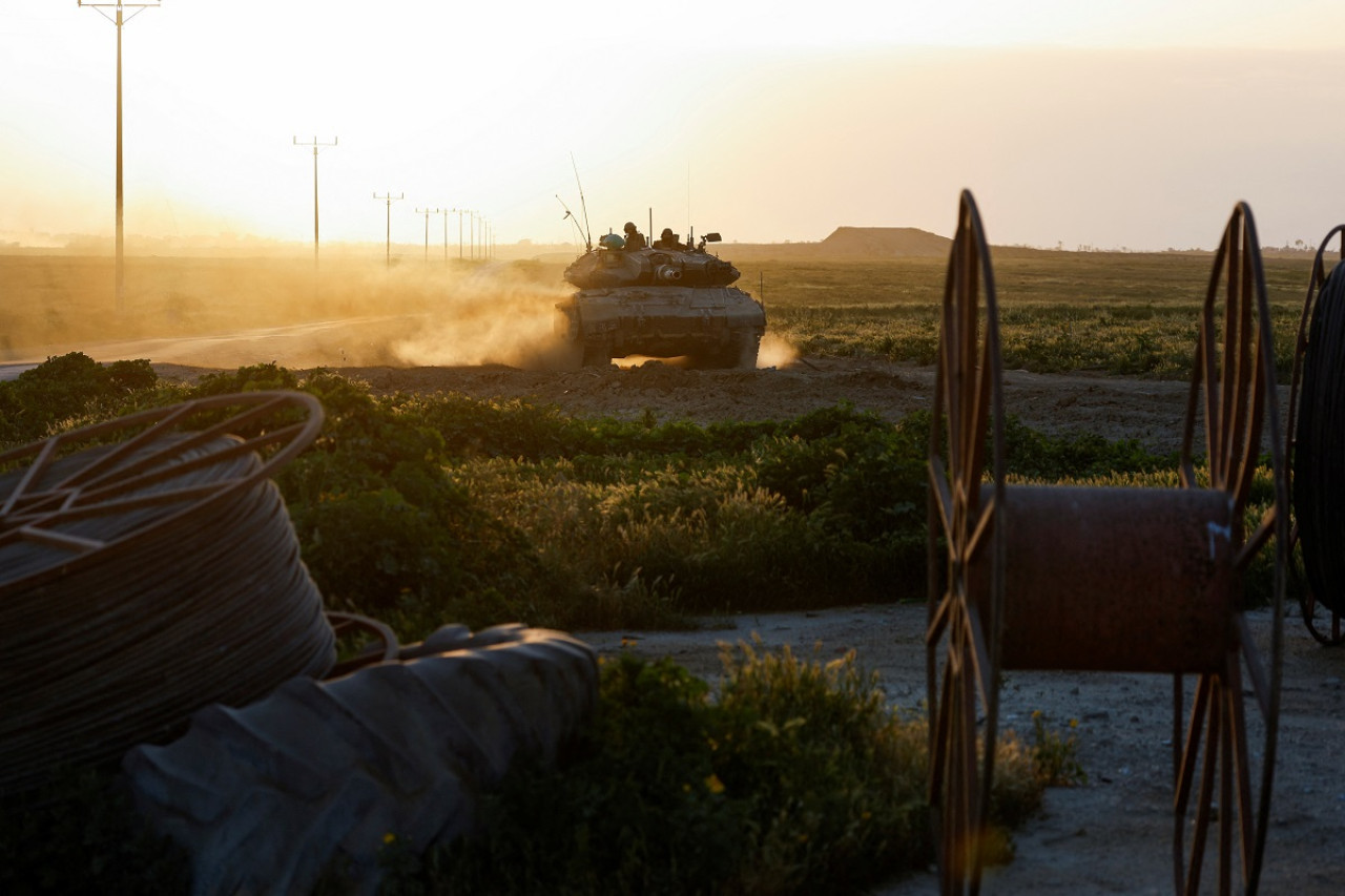 Ejército de Israel; Gaza. Foto: Reuters.