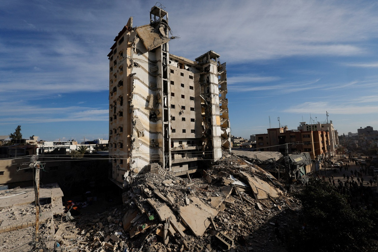 Destrucción en Gaza. Foto: Reuters.