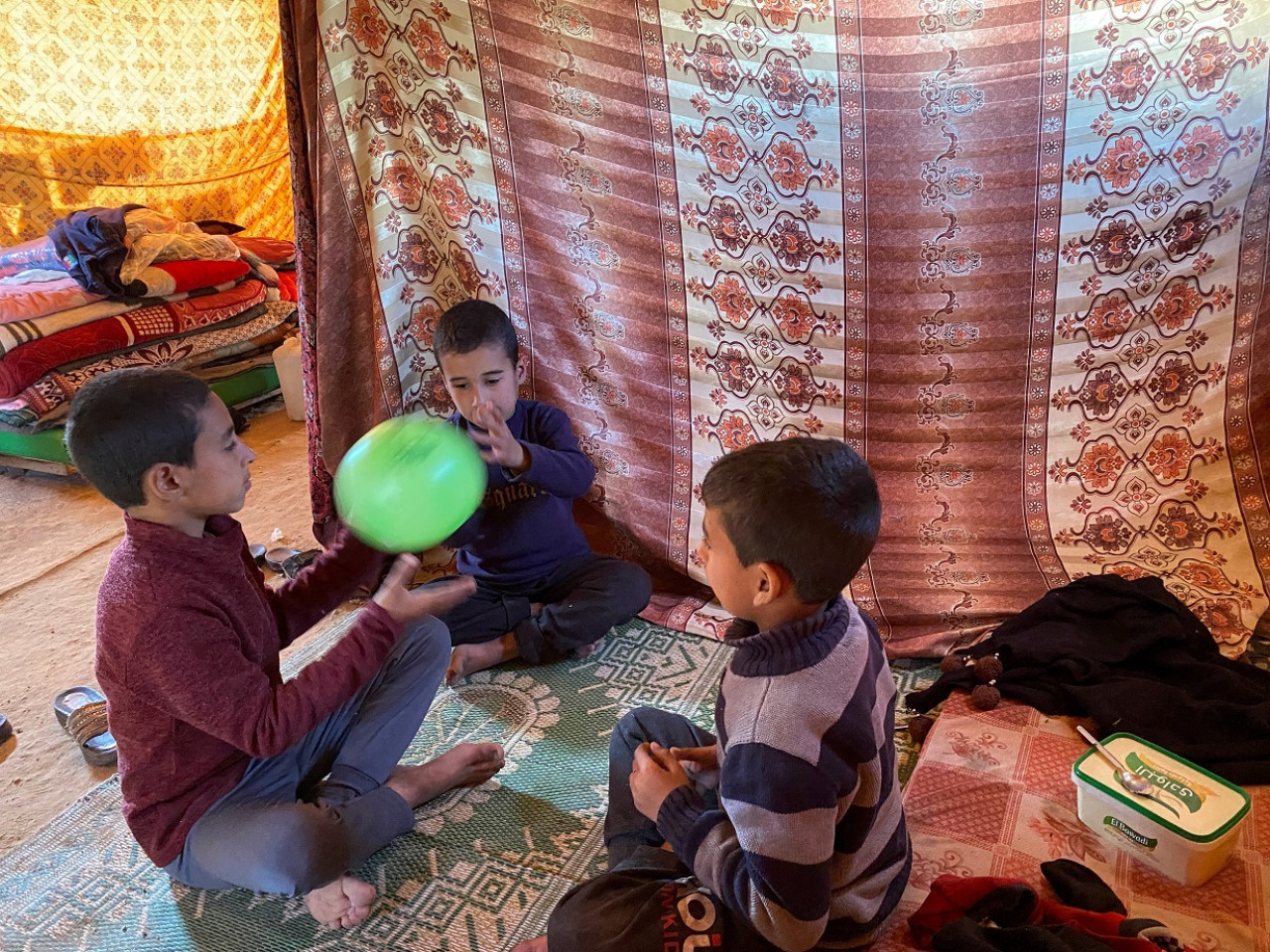 Infancia en Gaza. Foto: Reuters