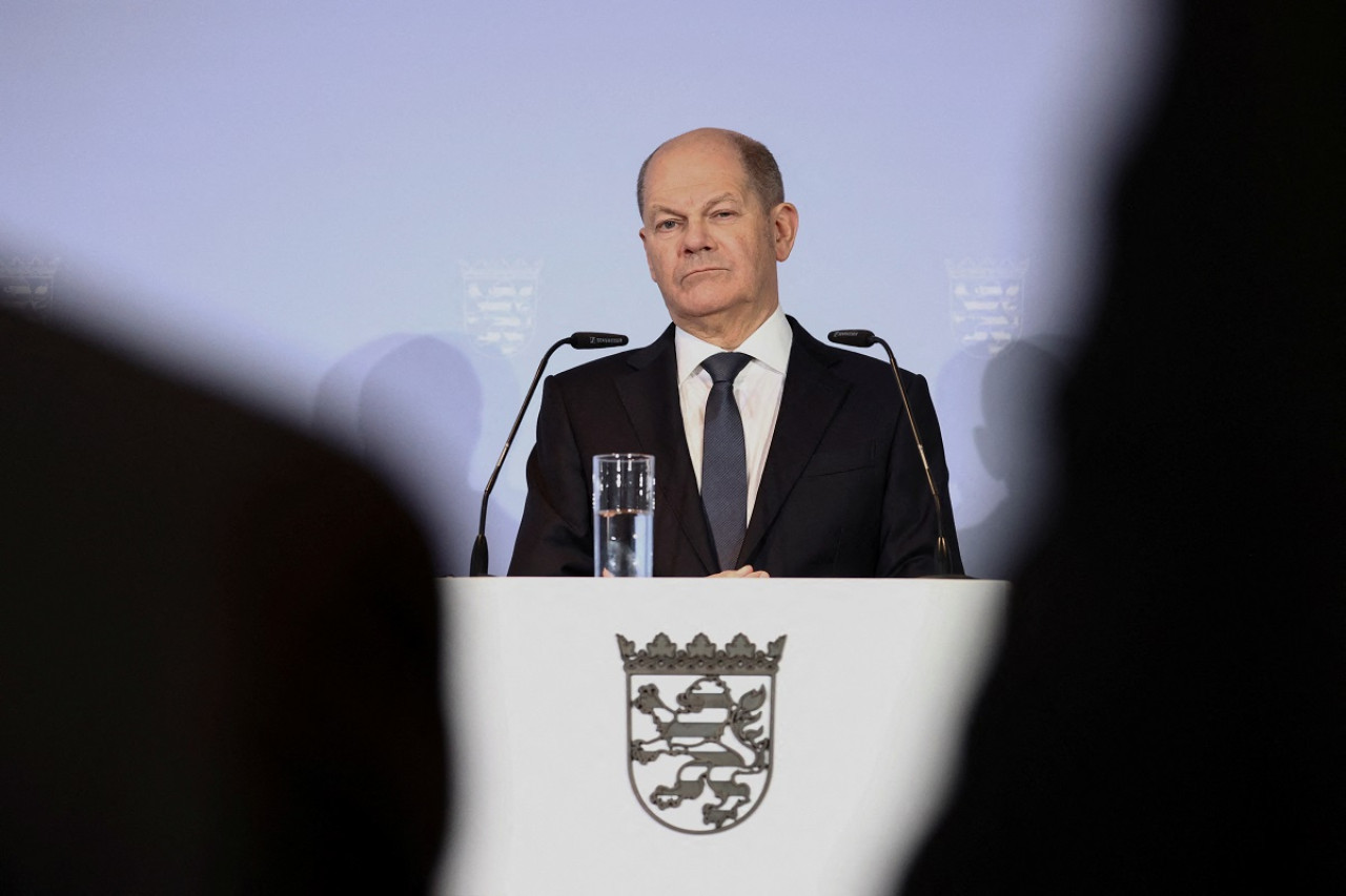 Olaf Scholz, canciller de Alemania. Foto: Reuters.