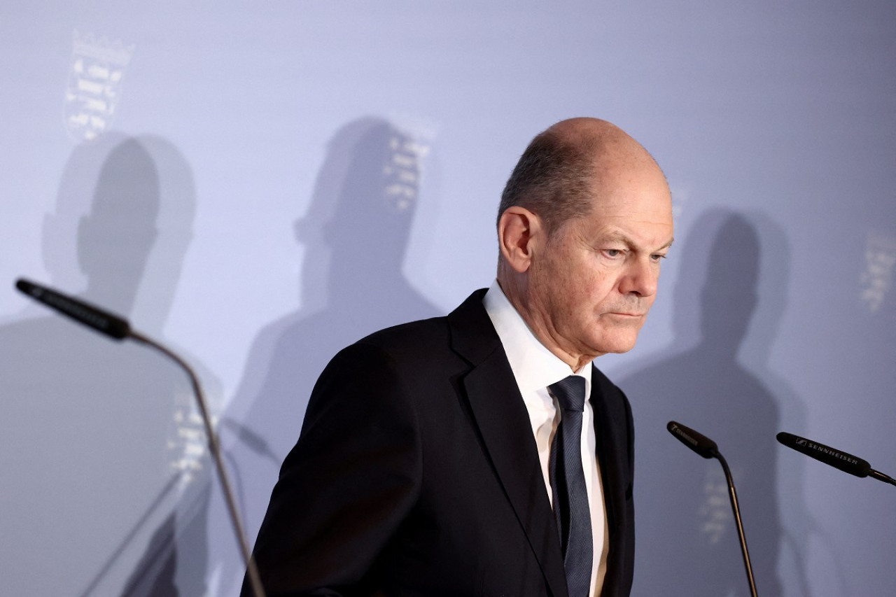 Olaf Scholz, canciller de Alemania. Foto: Reuters.