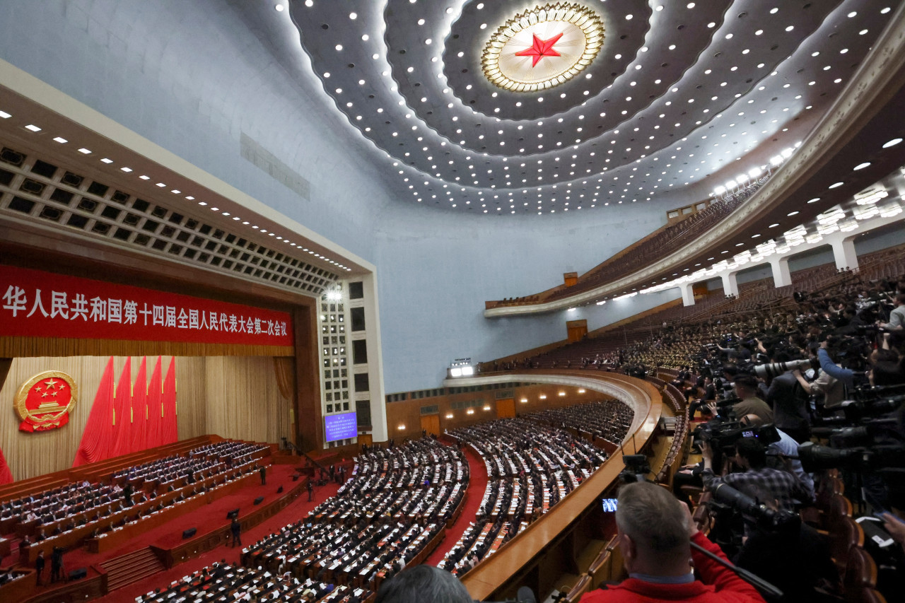 Parlamento chino. Foto: Reuters.