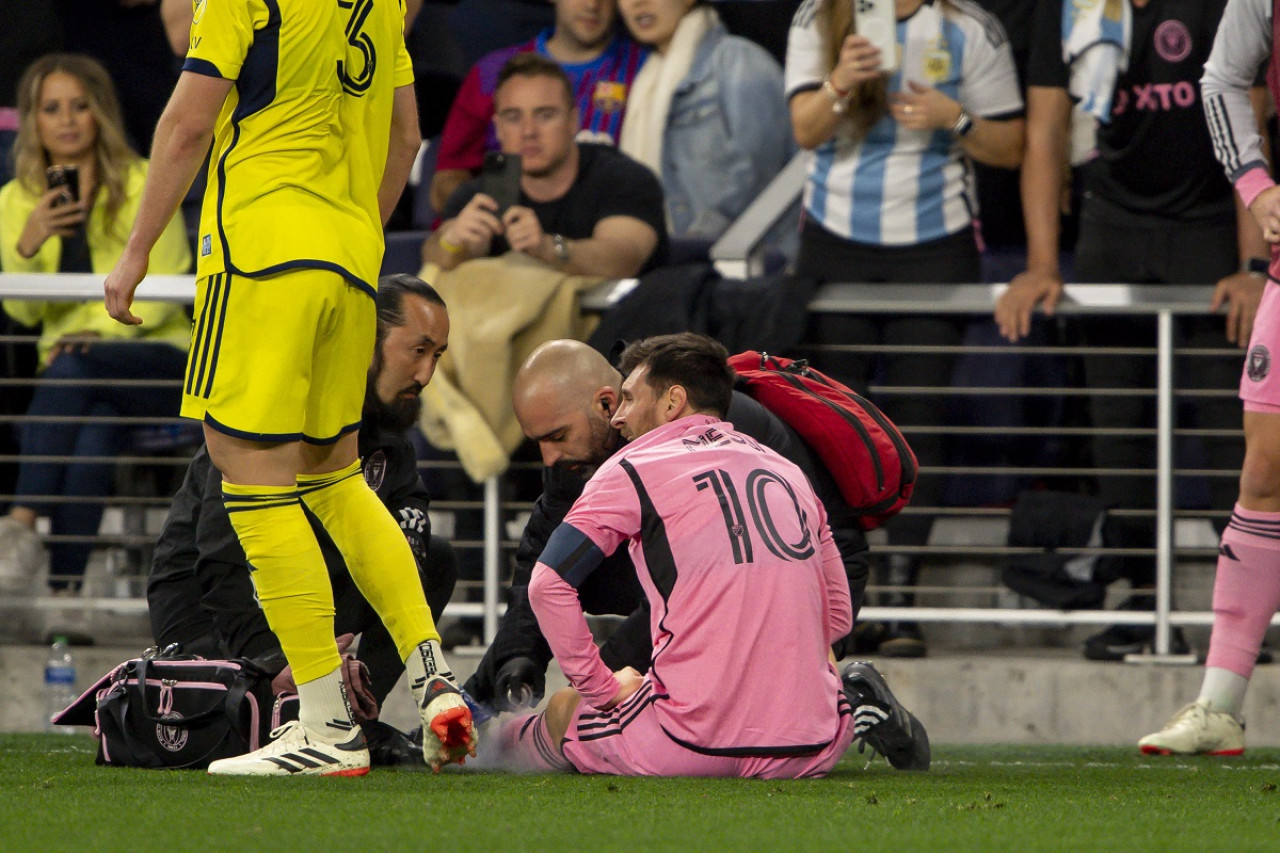 Lionel Messi; Nashville vs. Inter Miami. Foto: Reuters.
