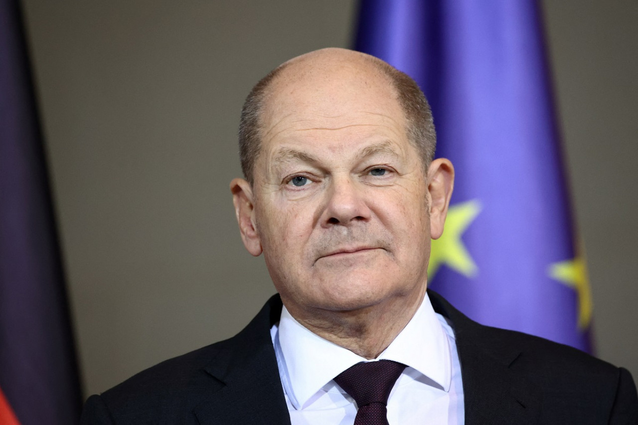 Olaf Scholz, canciller de Alemania. Foto: Reuters.