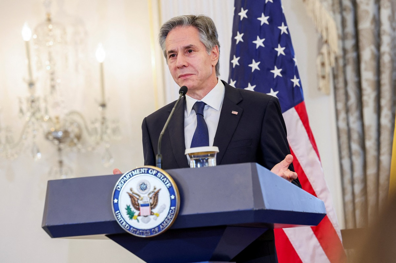 Antony Blinken, secretario de Estado de Estados Unidos. Foto: Reuters.