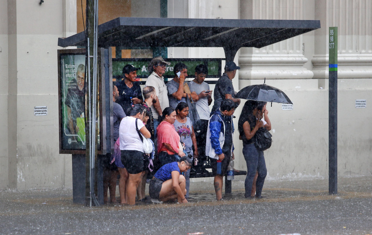 Lluvia. Foto: NA.