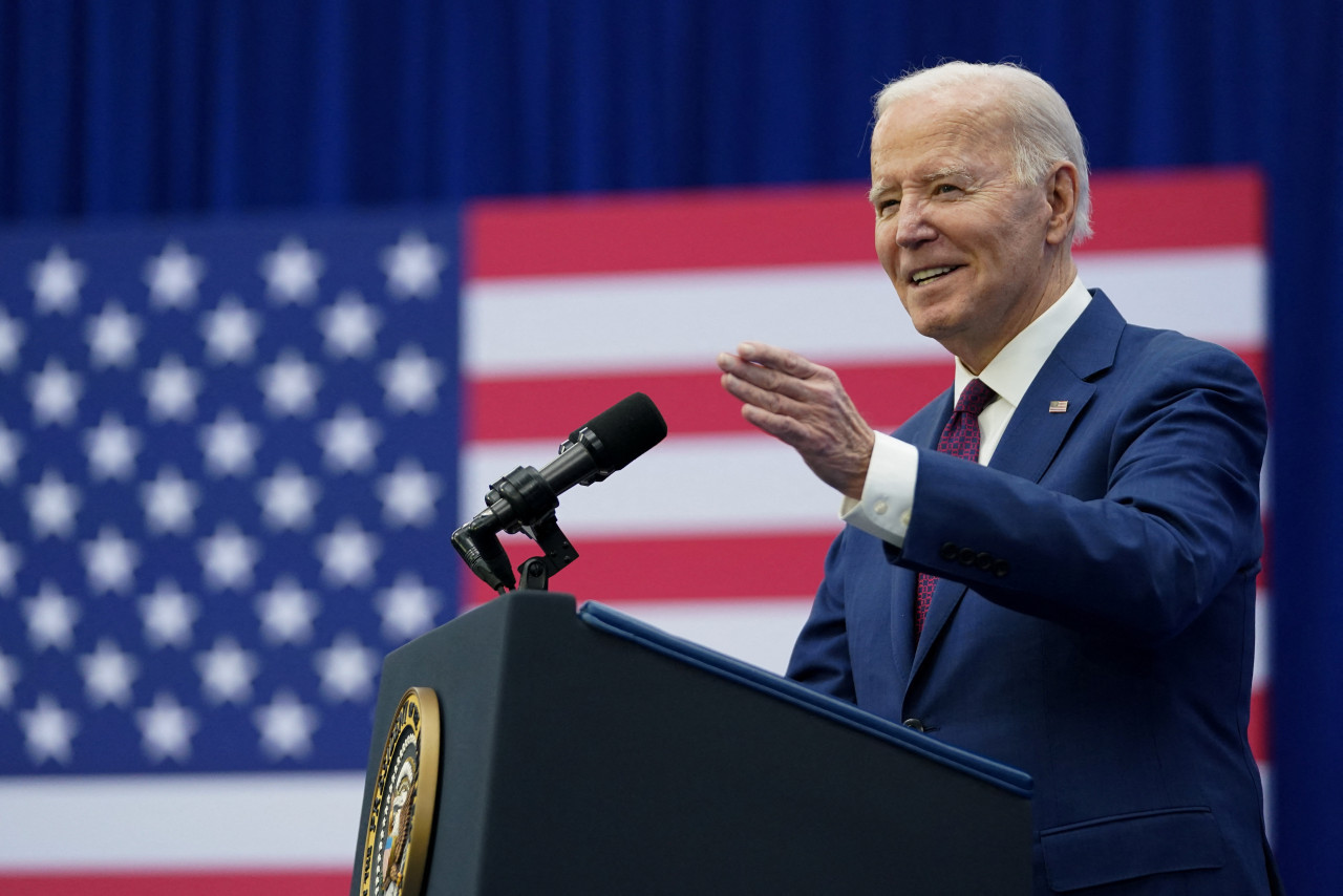 Joe Biden, presidente de Estados Unidos. Foto: Reuters