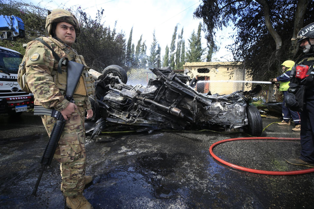 Israel asesina a miembro de Hamás en el Líbano. Foto: EFE.