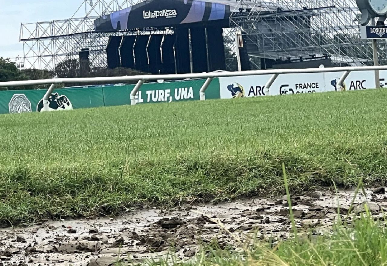 Lugar donde se lleva a cabo el Lollapalooza en Argentina. Foto: NA.