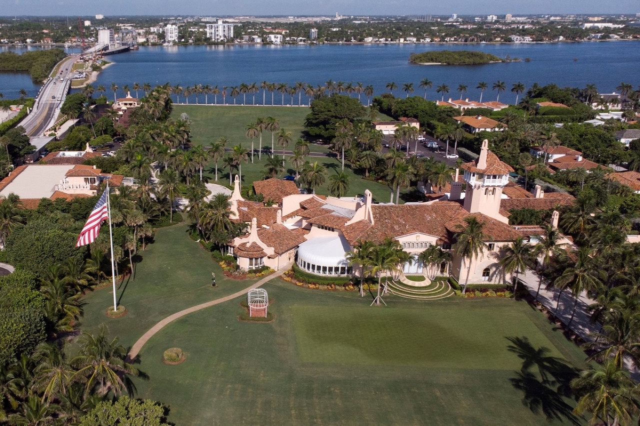 La mansión de Donald Trump en Mar-a-Lago, Florida. Foto: Reuters.