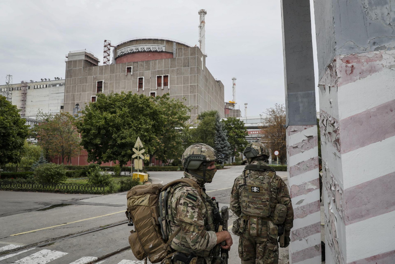 Central nuclear de Zaporiyia. Foto: EFE