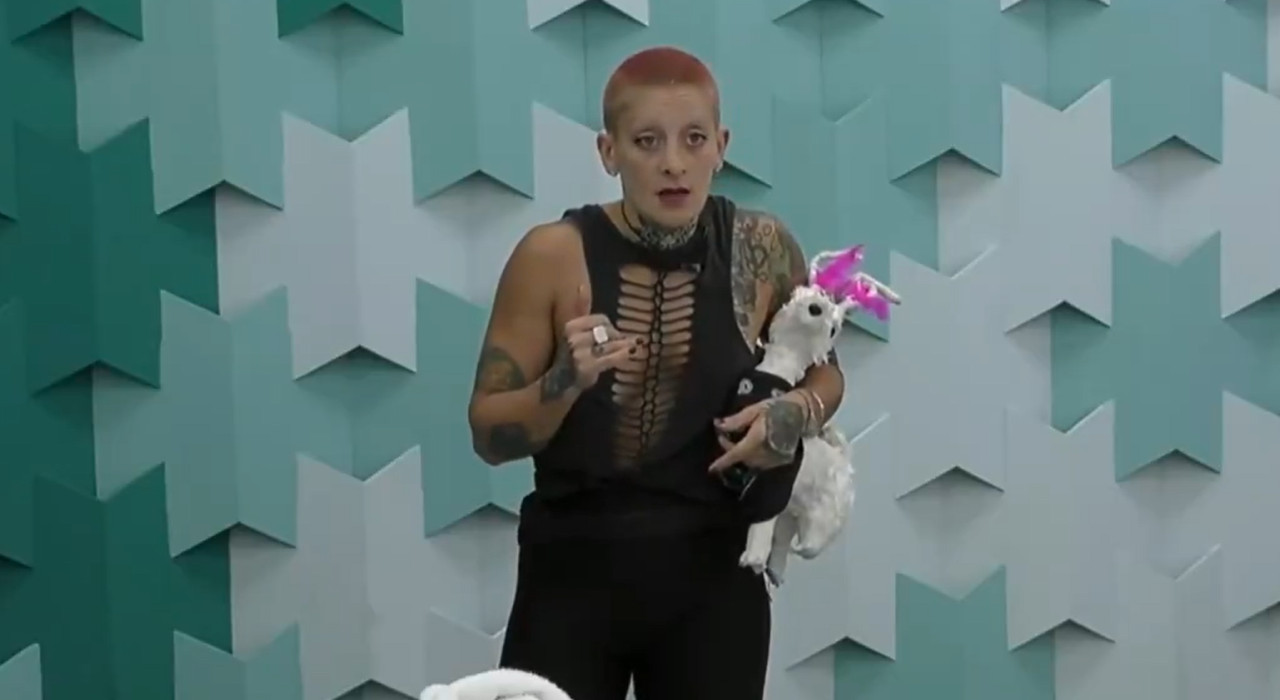 Furia de Gran Hermano. Foto: captura Telefe.