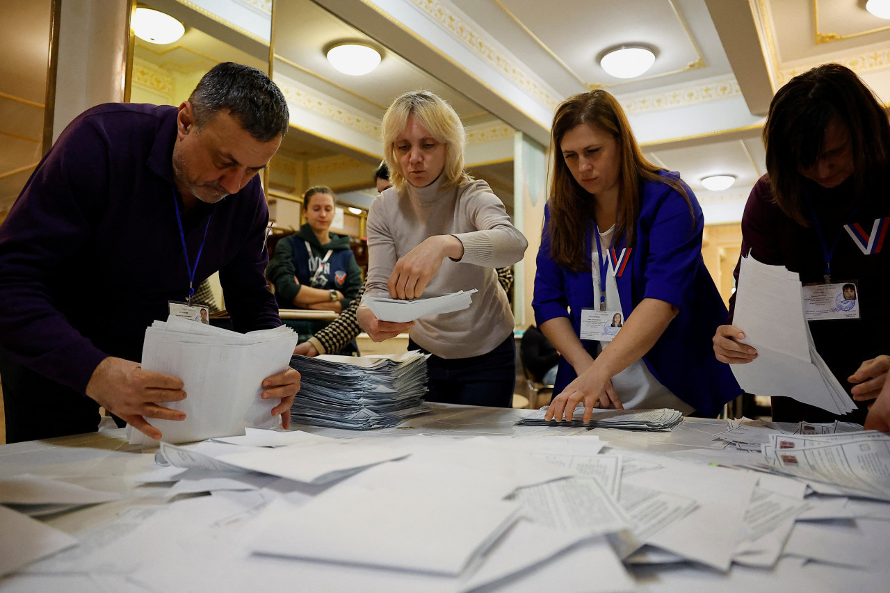 Elecciones en Rusia. Foto: Reuters.