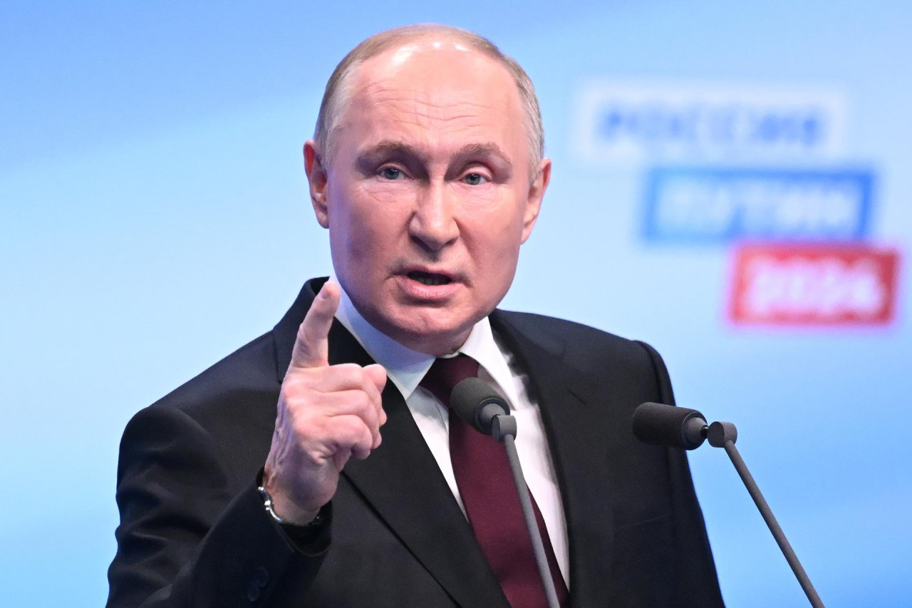 Vladimir Putin, presidente de Rusia. Foto: EFE