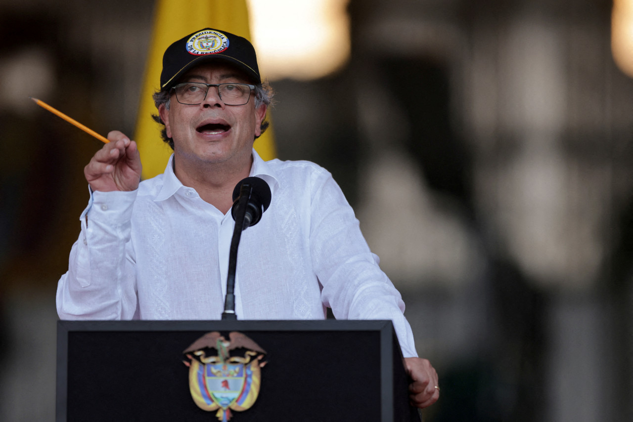 Gustavo Petro, presidente de Colombia. Foto: EFE.