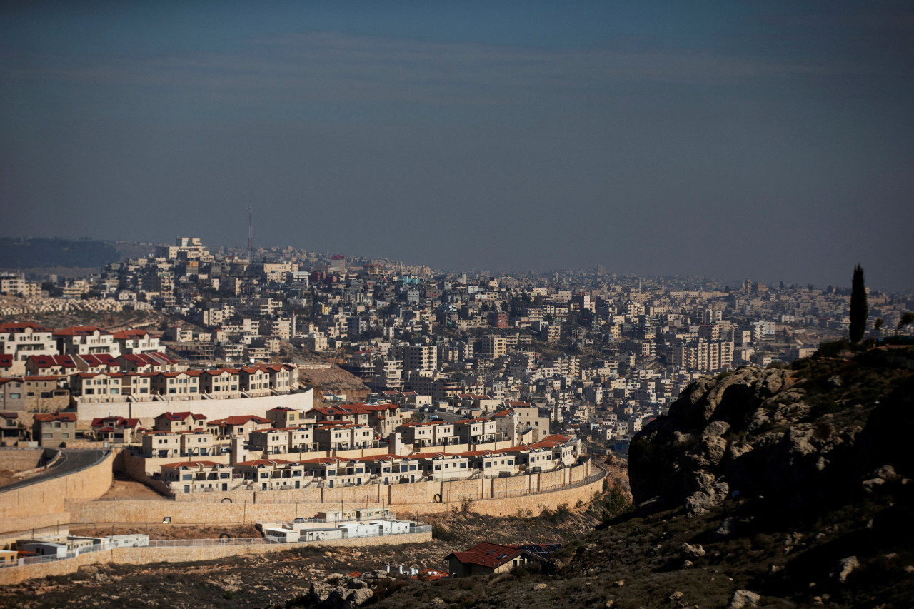Asentamiento judío en la Cisjordania ocupada por Israel. Foto: Reuters
