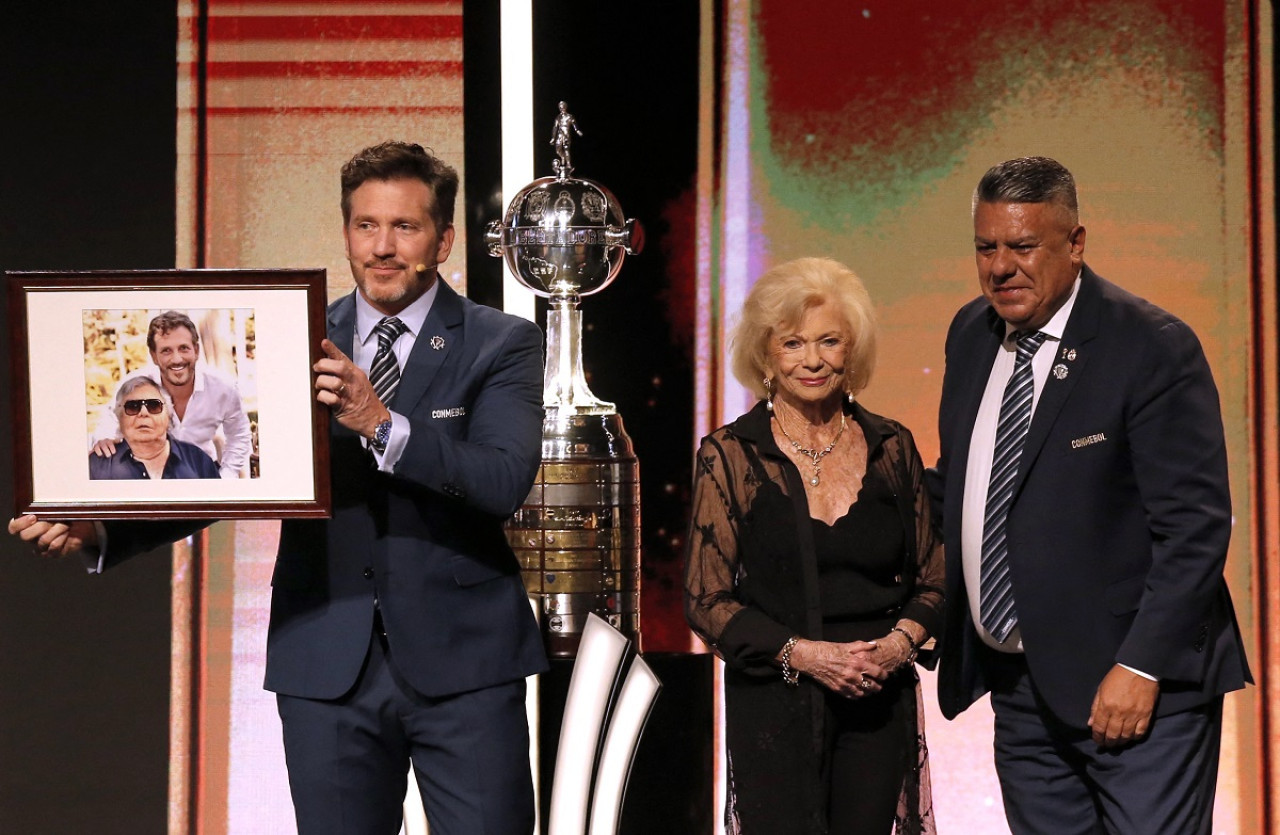 Sorteo de Copa Sudamericana y Libertadores 2024. Foto: Reuters.