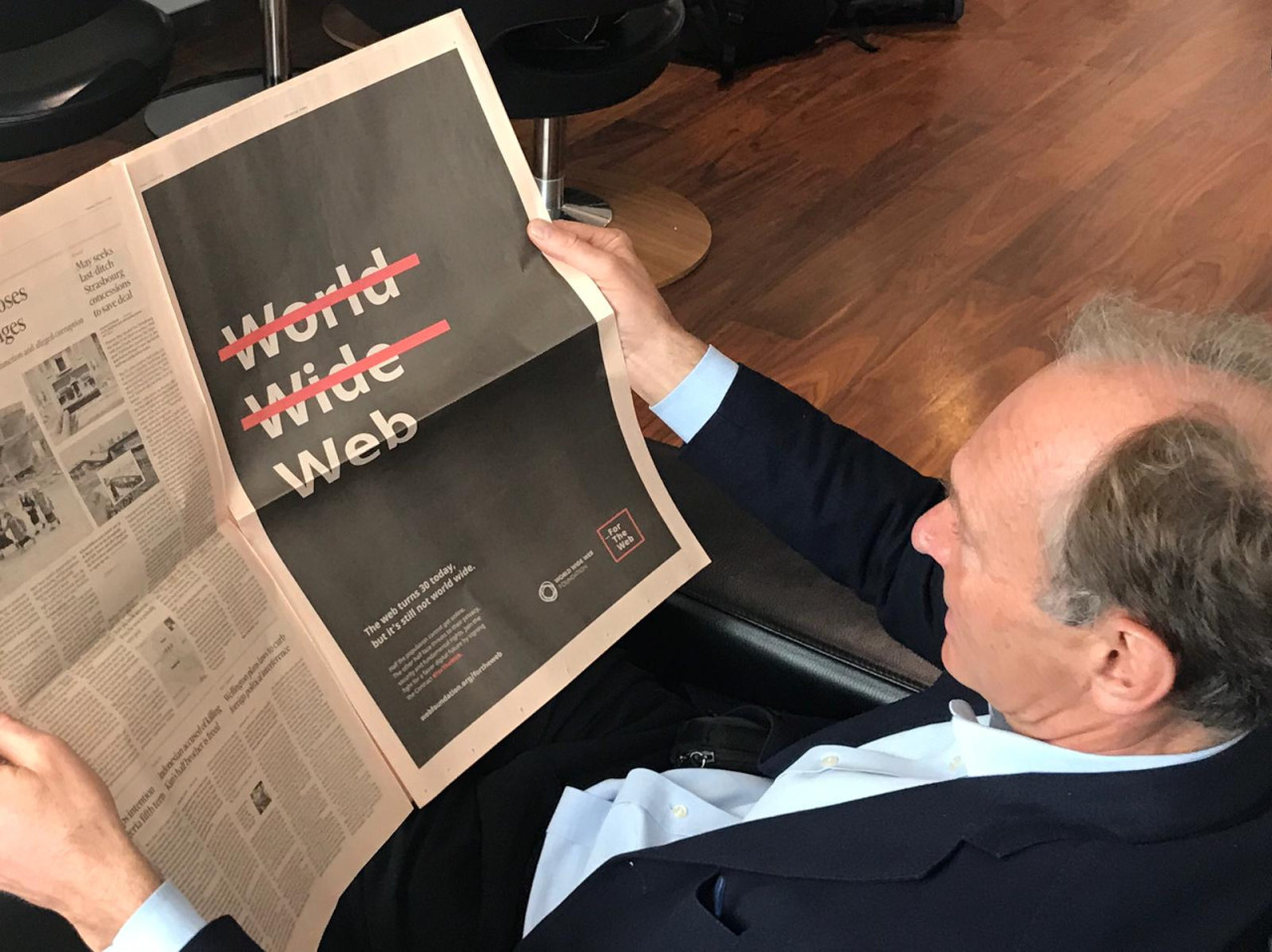 World Wide Web. Foto: X @timberners_lee