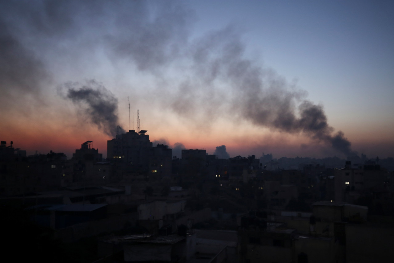 Ataques contra el Hospital Al Shifa en Gaza. Foto: Reuters.