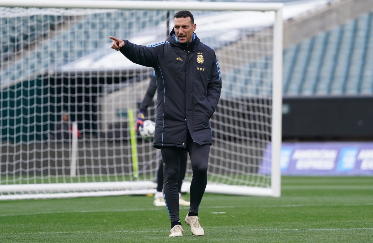 Lionel Scaloni. Foto: @Argentina.