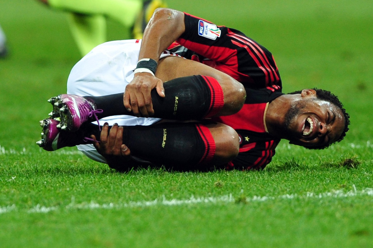 Robinho durante su época en Milan. Foto: NA.