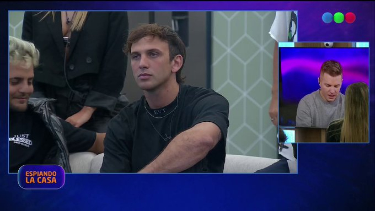 Bautista, líder semanal de Gran Hermano. Foto: Captura.