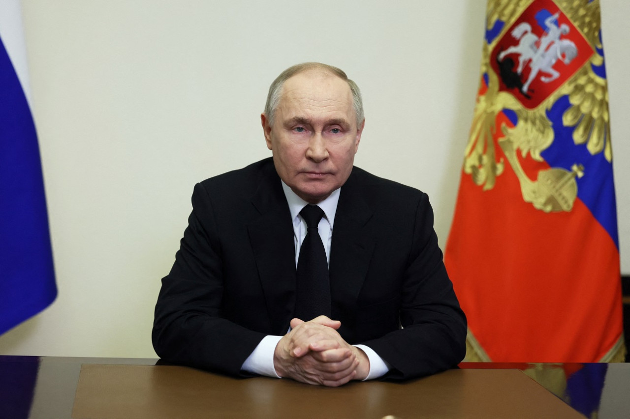 Vladimir Putin, presidente de Rusia. Foto: Reuters