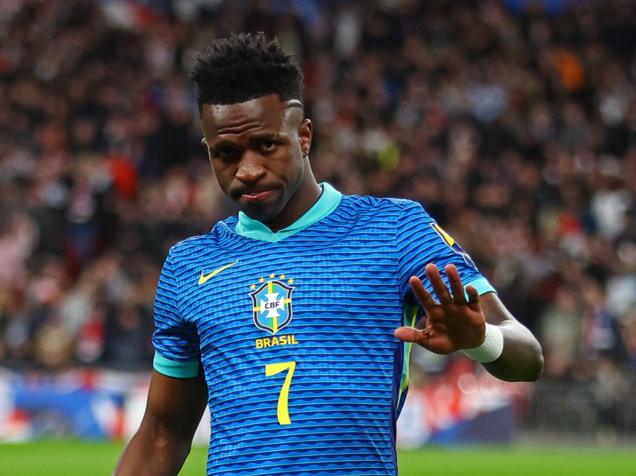 Vinicius; Selección Brasil. Foto: Reuters.