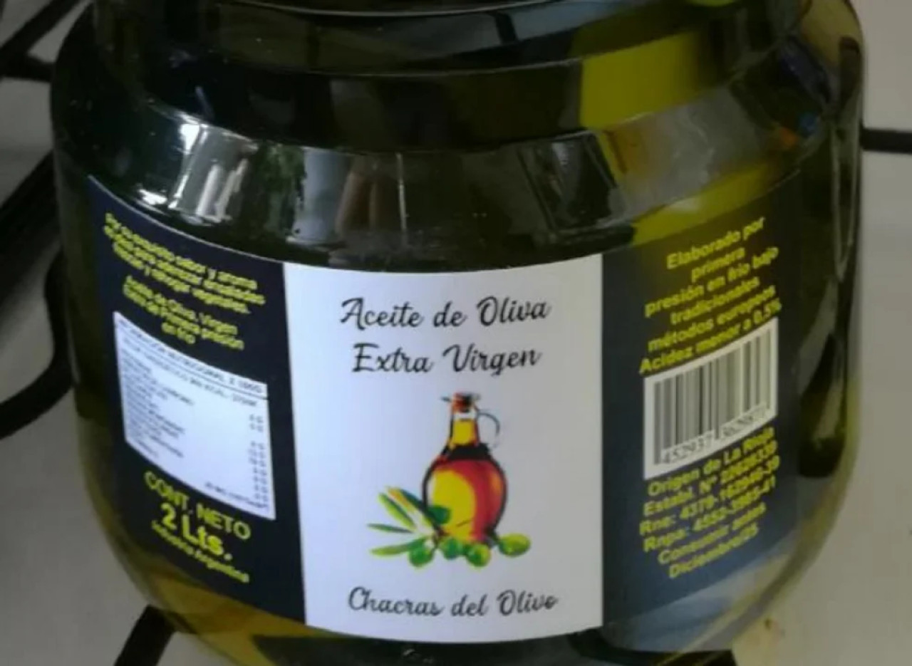 La marca de adeite de oliva que prohibió la ANMAT. Foto NA.