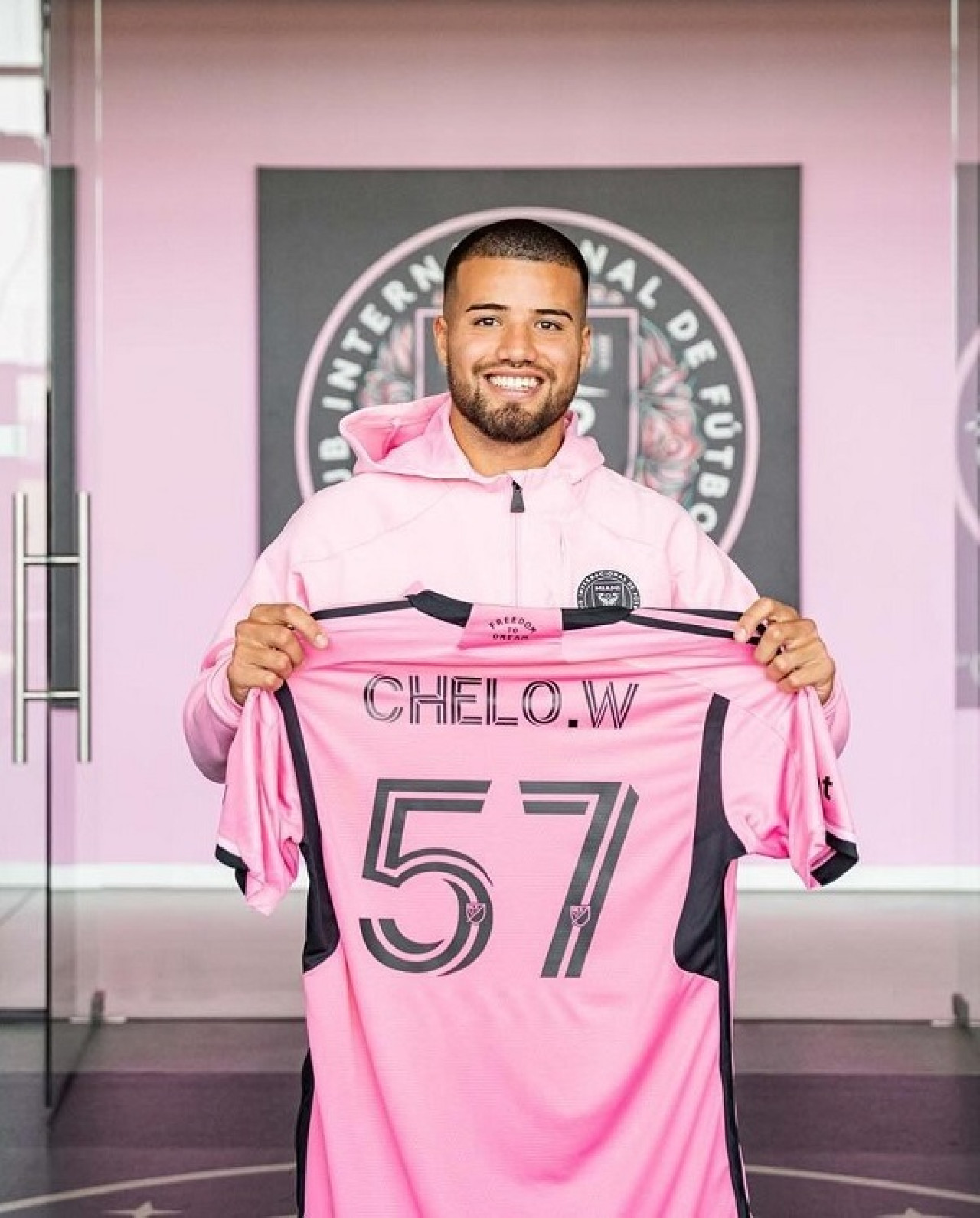 Marcelo Weigandt usará el dorsal 57 en Inter Miami. Foto: X @InterMiamiCF.