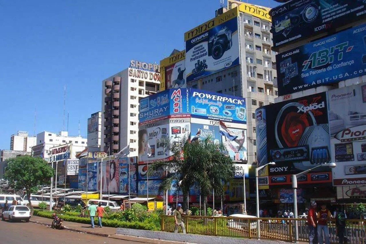 Ciudad del Este, Paraguay. Foto: Iguazú Turismo.