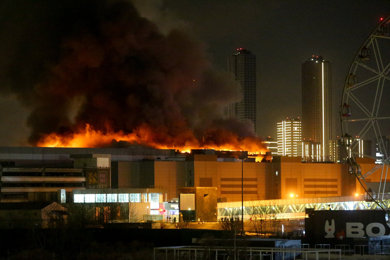 Atentado en Moscú. Foto: Reuters