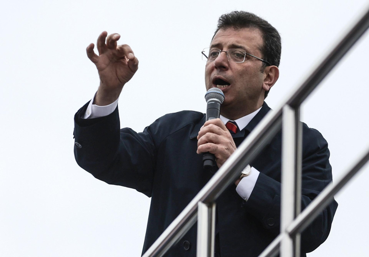 Ekrem Imamoglu, alcalde de Estambul. Foto: EFE.