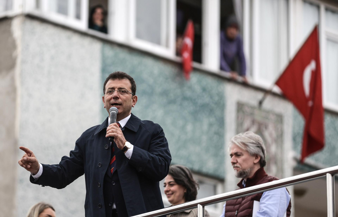 Ekrem Imamoglu, alcalde de Estambul. Foto: EFE.