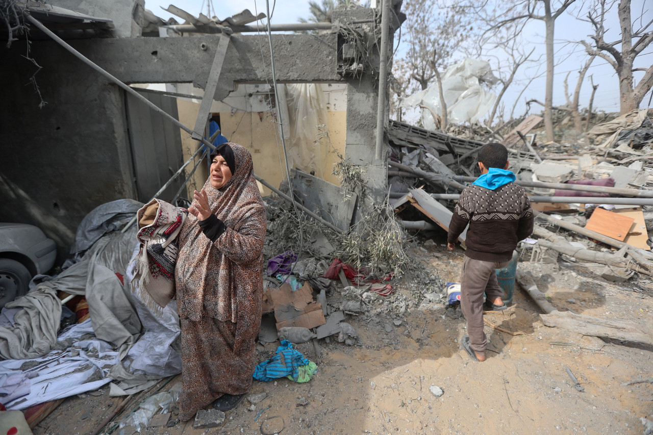 Ataques de Israel al Hospital Al Shifa en Gaza. Foto: Reuters.