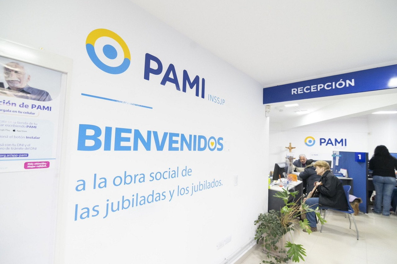 Centro de PAMI. Foto: X @PAMI_org_ar.