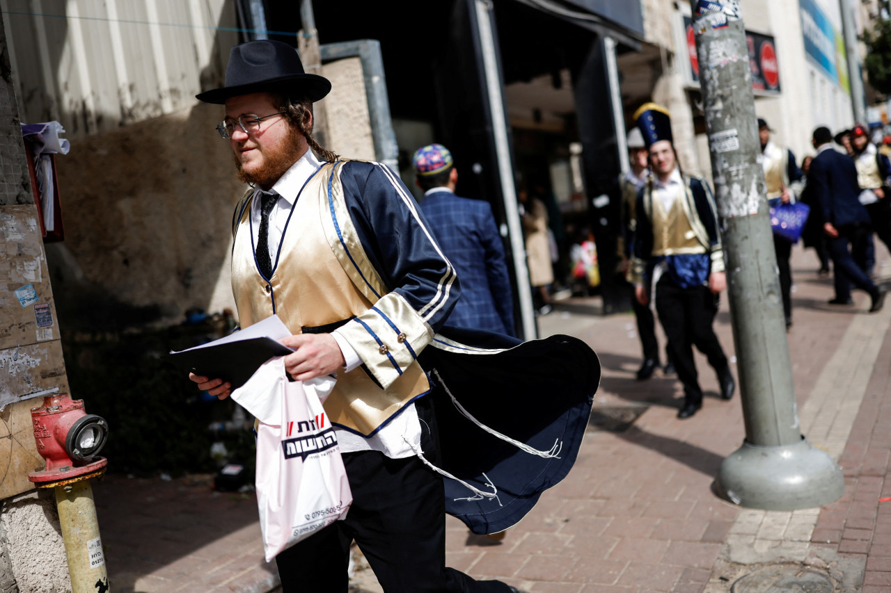 Ultraortodoxos en Israel. Foto: Reuters.