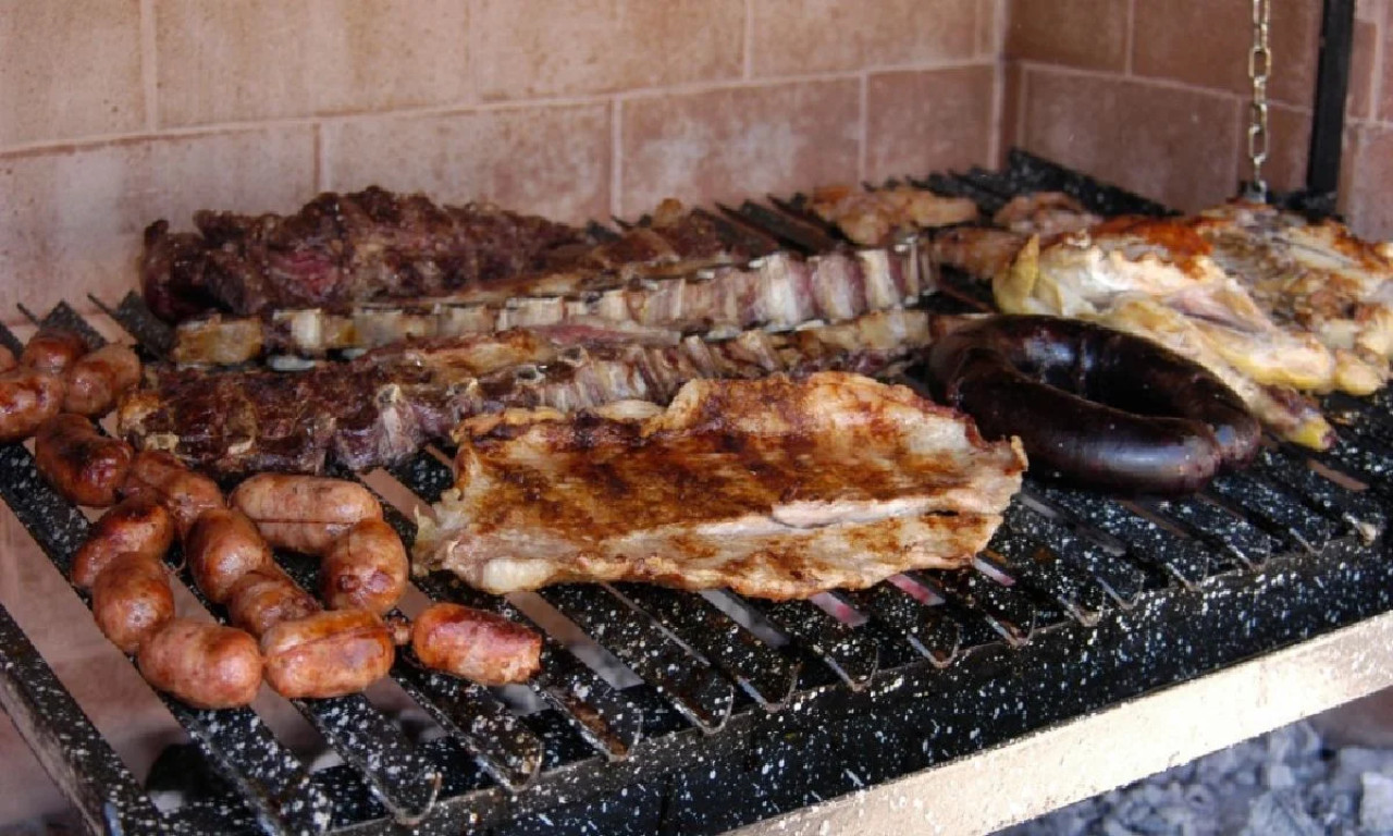 Asado. Foto: redes.